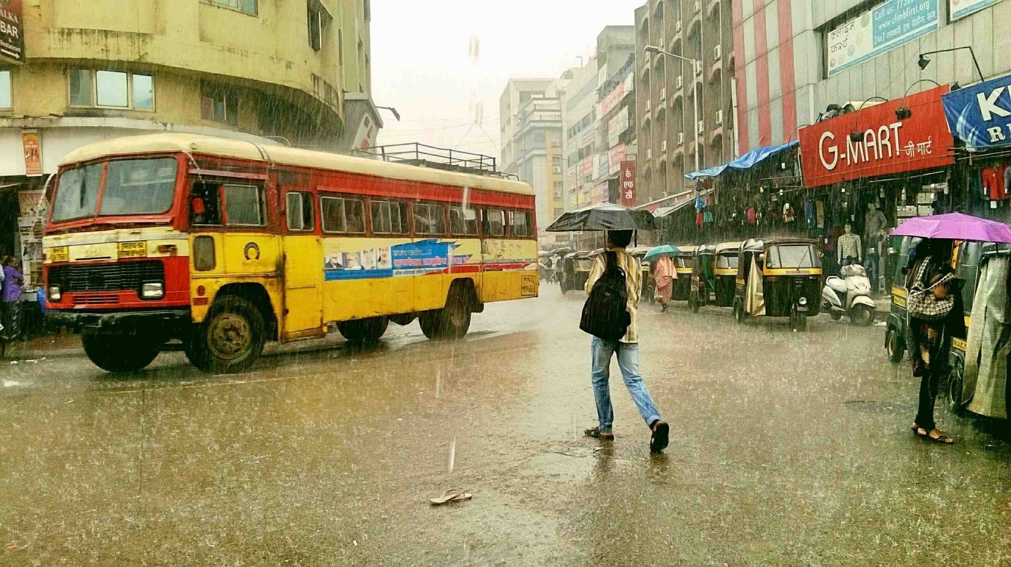 Raining in Mumbai