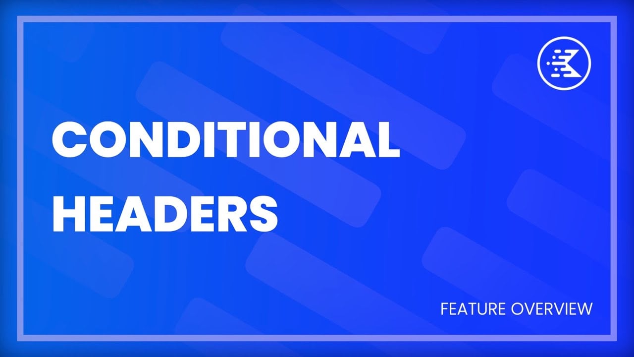 Kadence Theme Tutorial   How To Use Conditional Headers