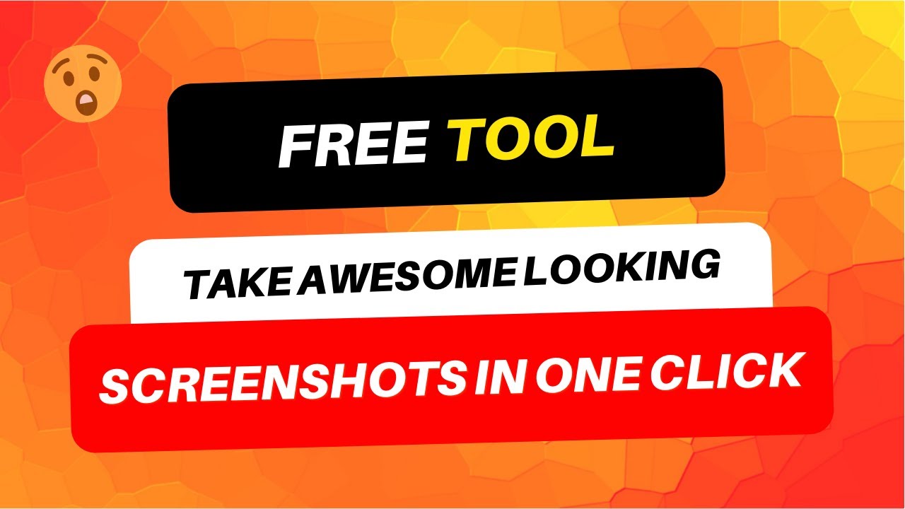 I Use This FREE Tool to Take the Awesome Looking Screenshots