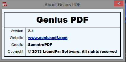 about genius pdf