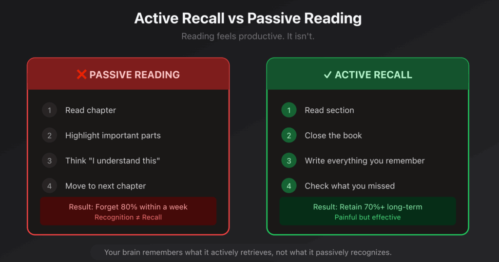Comparison of learning methods effectiveness
