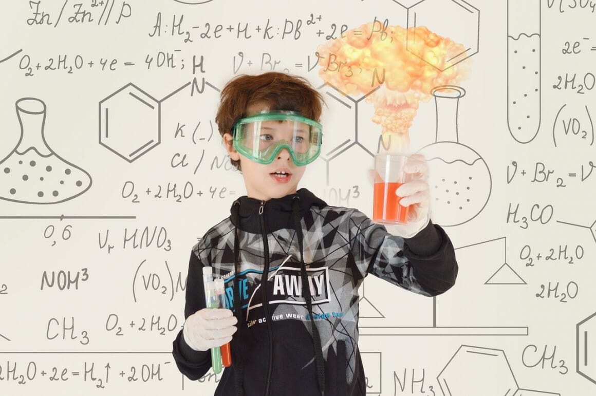 chemistry, baby, experiment, chemical reactions, lab experiment