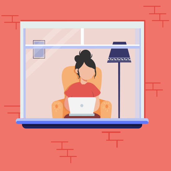 laptop, student, distance learning