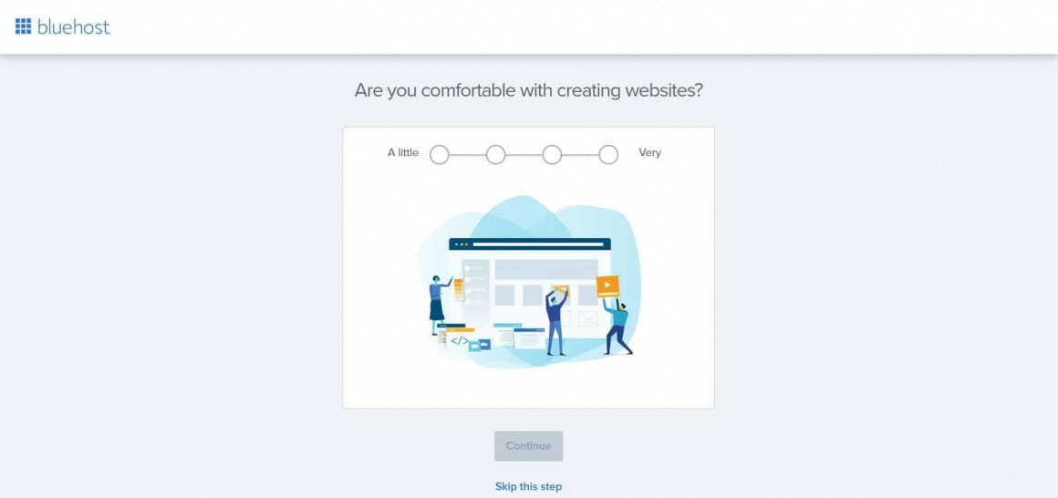 Create a Business Website with Bluehost and WordPress Step 8