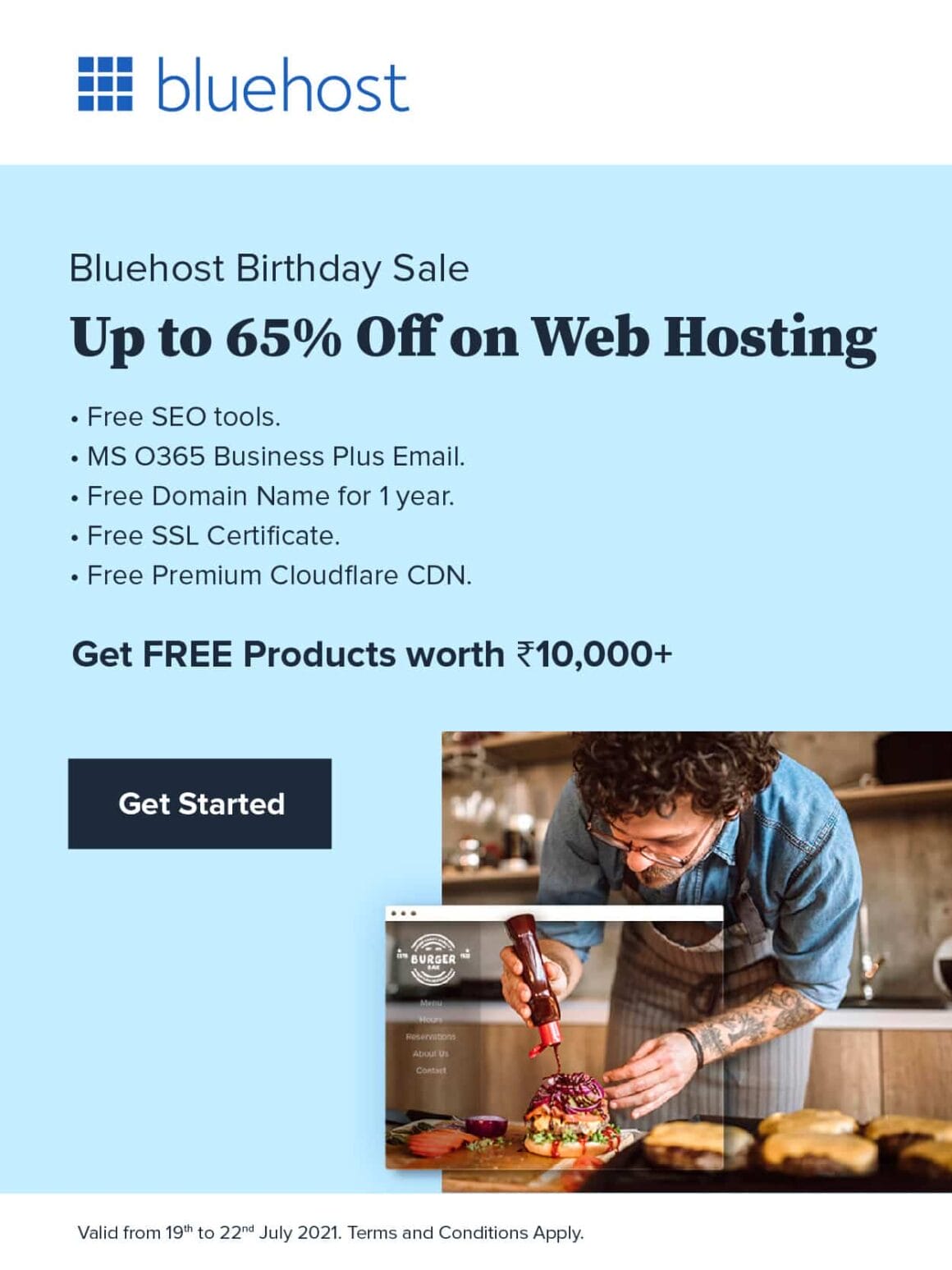 Bluehost Birthday Sale