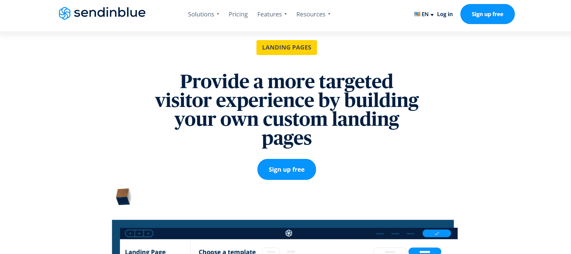 landing pages