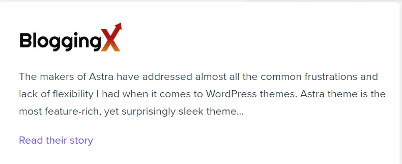 bloggingx astra theme review 1