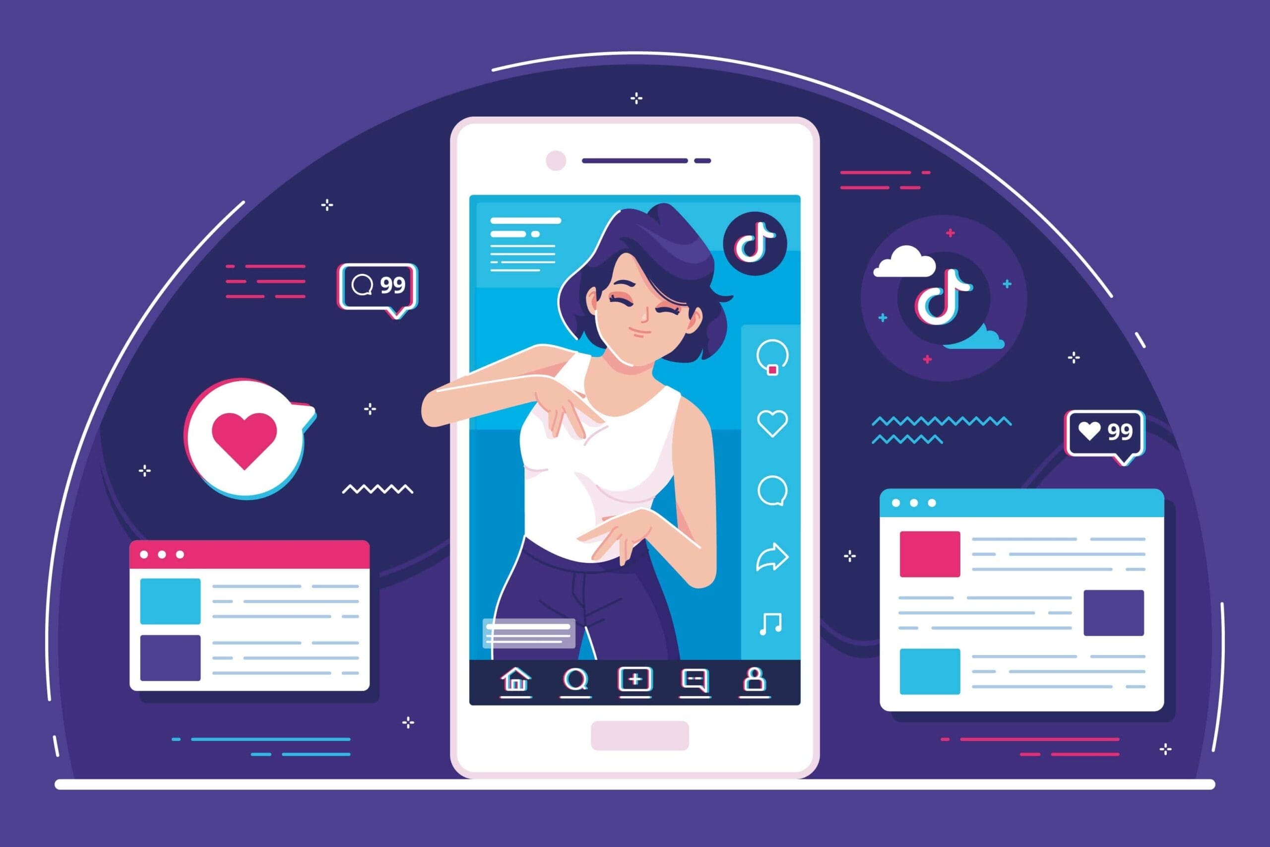 TikTok Followers Banners