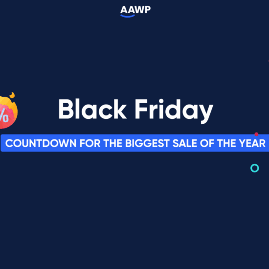 Countdown to AAWP Black Friday sale