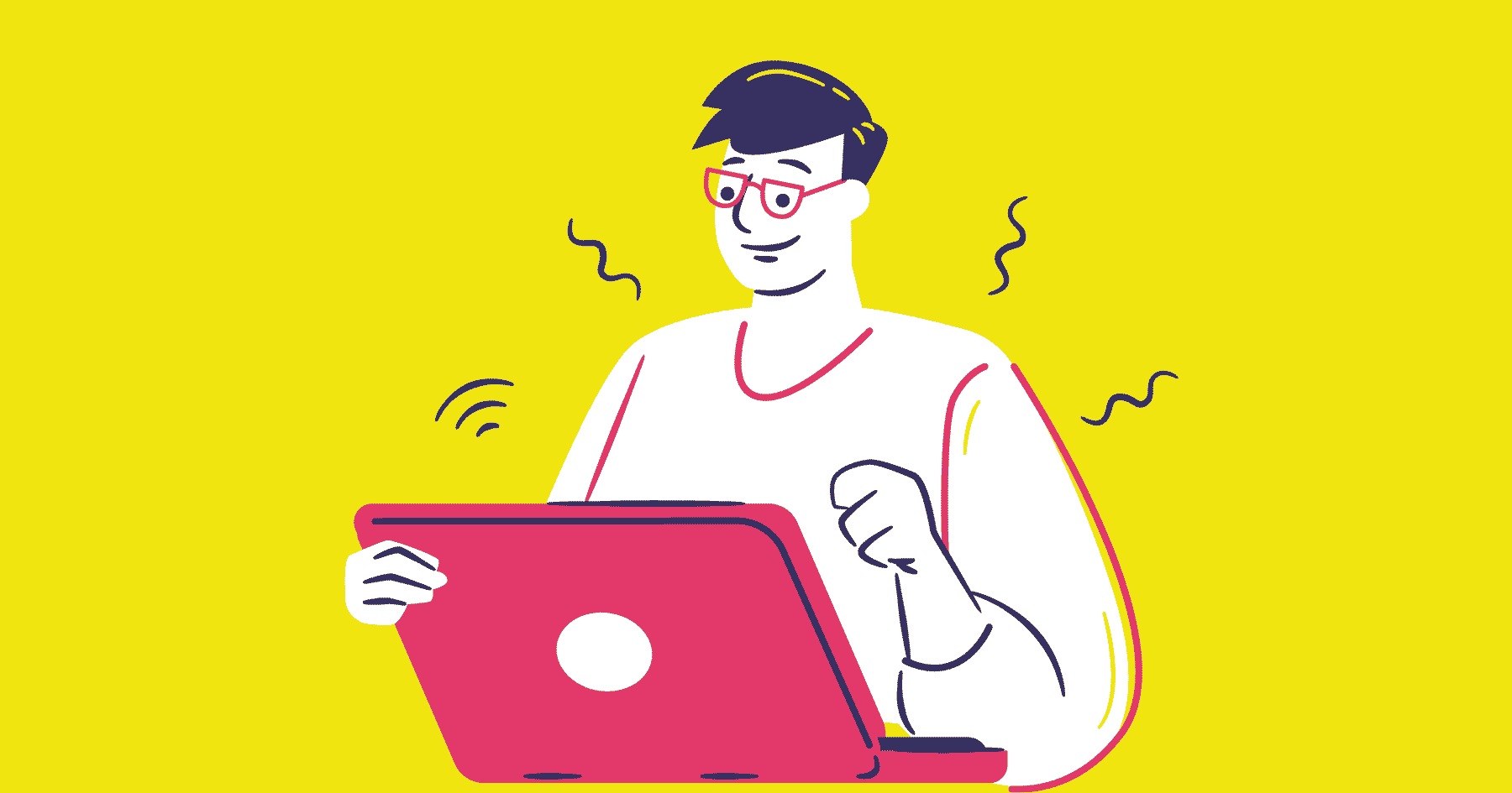 man coursework laptop