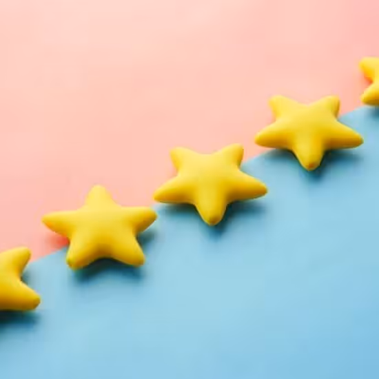 yellow star shaped plastic toy