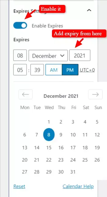 conditional headers expiry settings 1