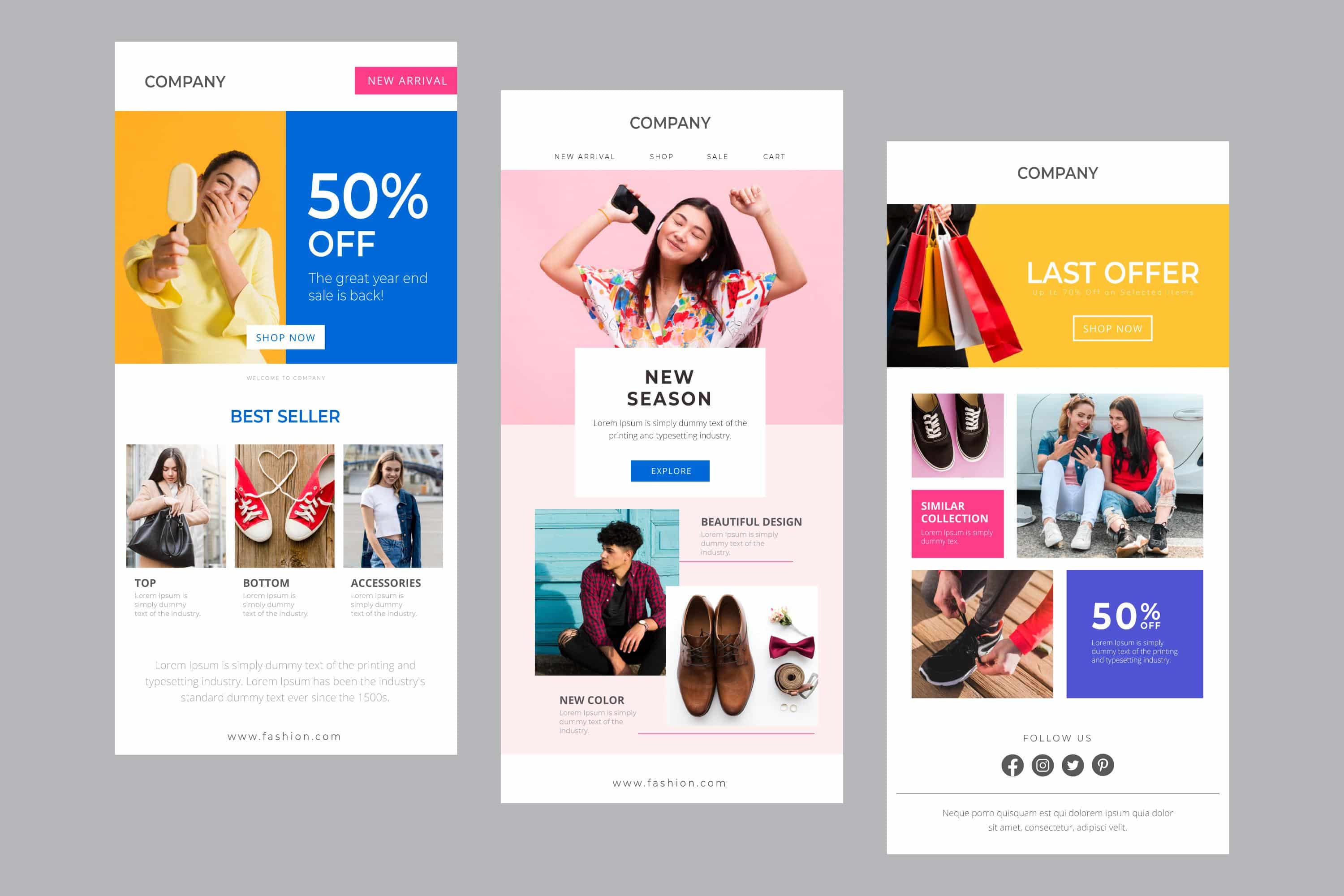 ecommerce email template