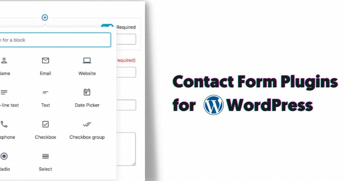 Contact Form Plugins for WordPress content