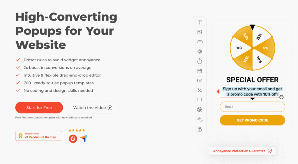 Popup Builder to Boost Your Sales — Claspo2025