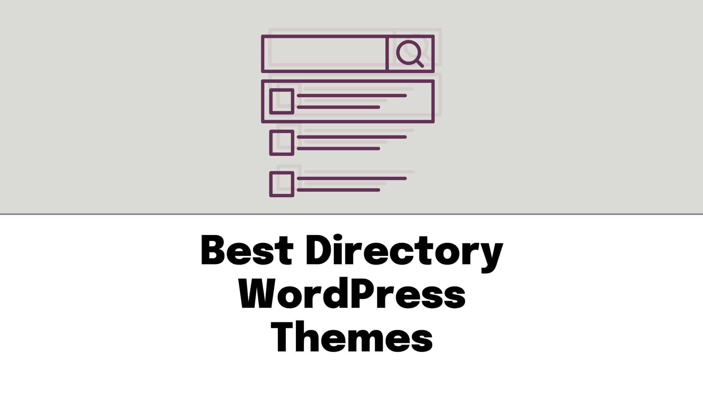 Best Directory WordPress Themes