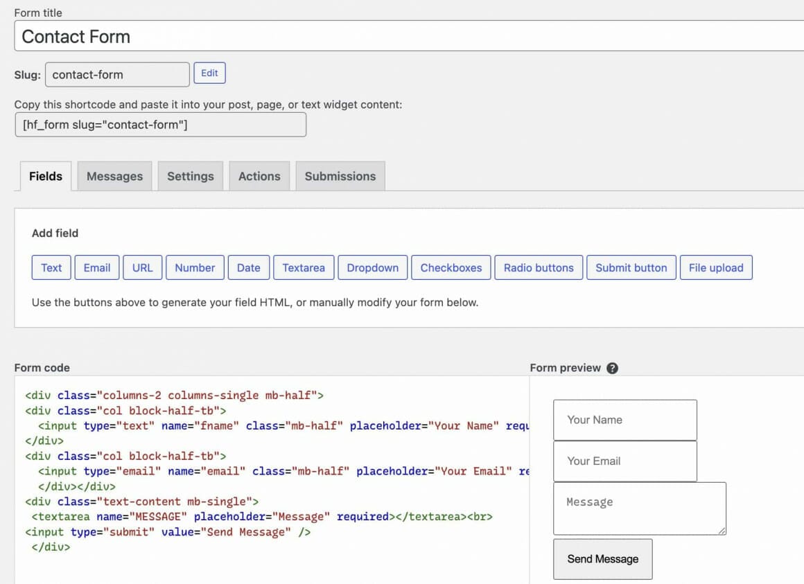 html forms form