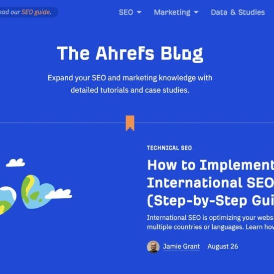ahrefs blog scaled