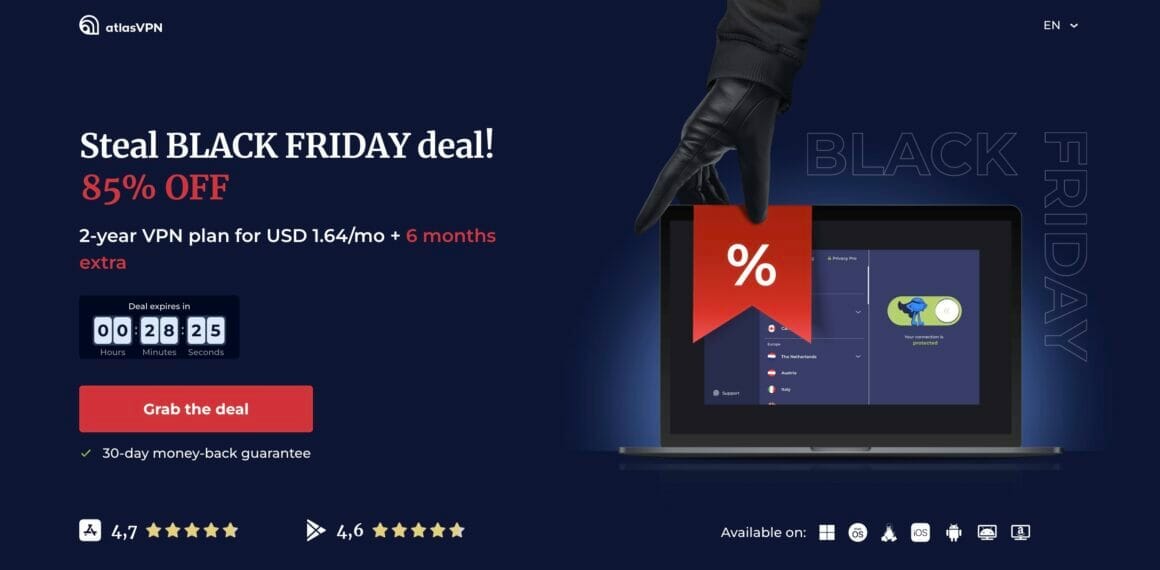 Atlas VPN Black Friday