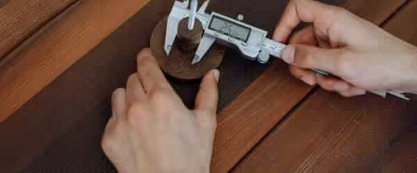 a person holding a tool