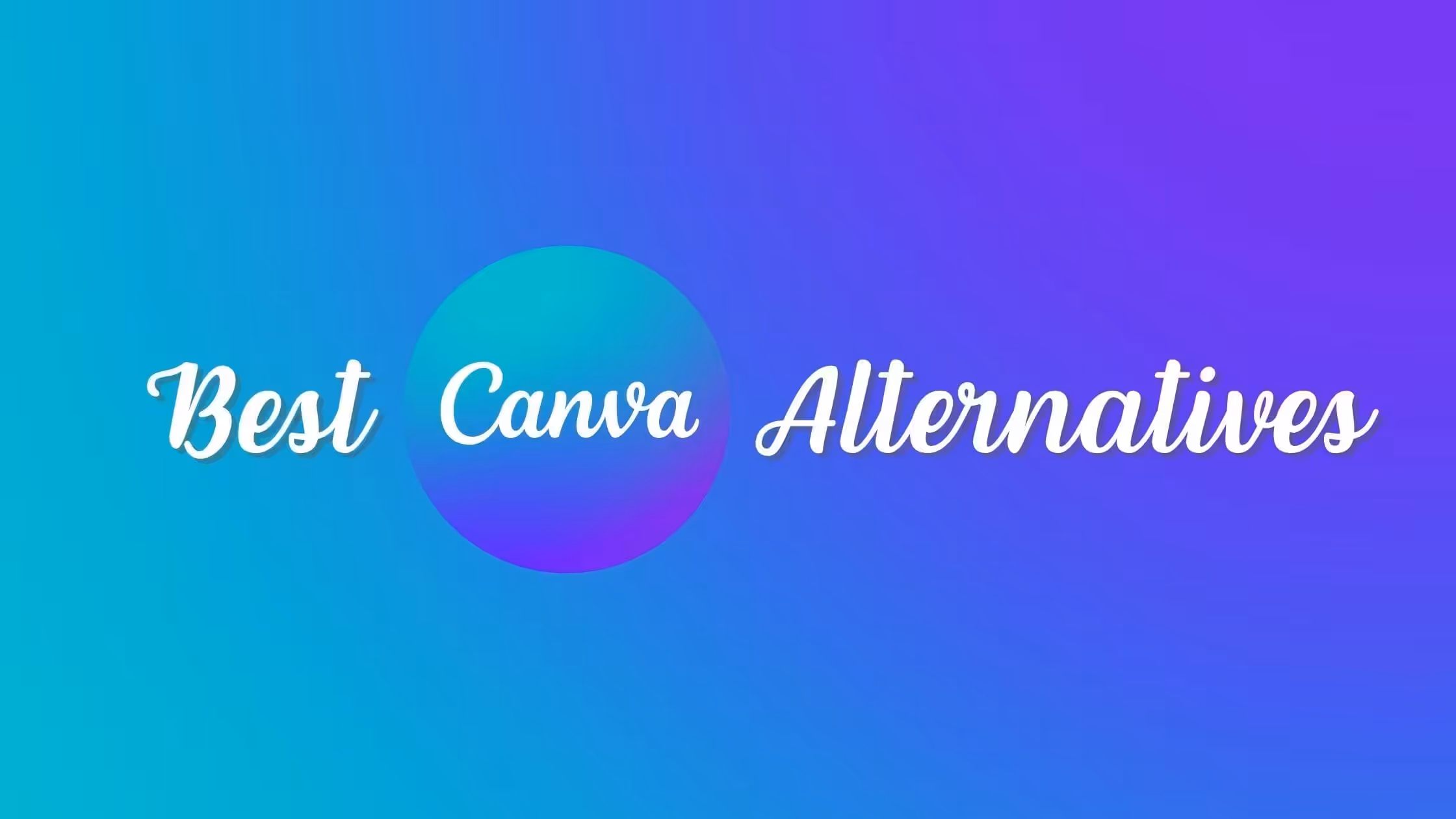 Best Canva Alternatives Banner