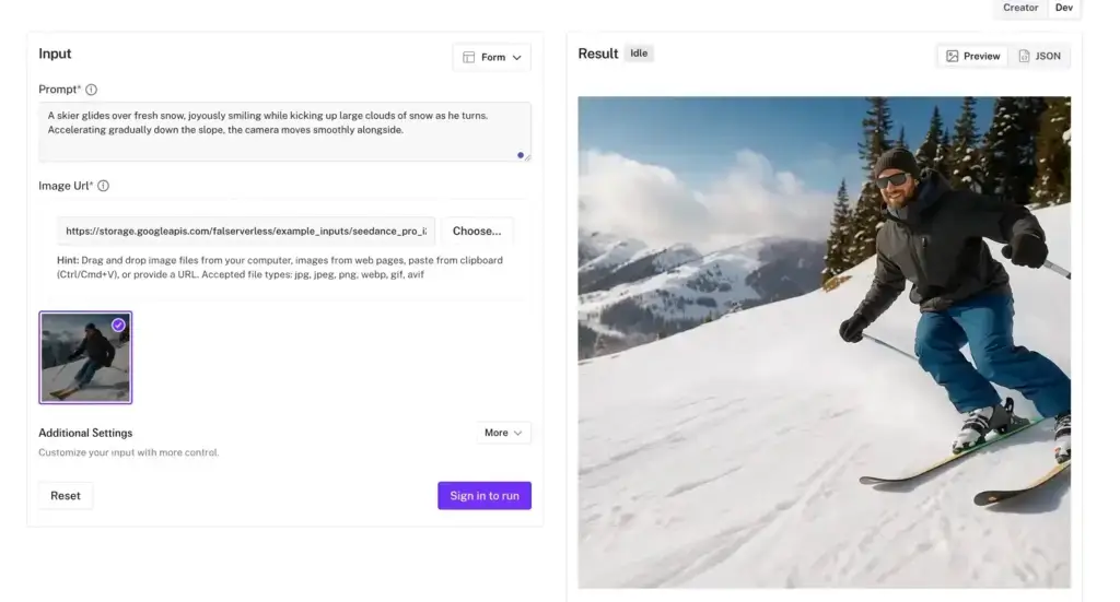 Seedance 1.0 Pro Image to Video fal.ai@2x