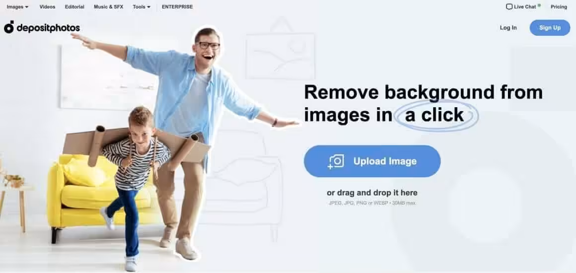 Background Remover Remove BG from Images on Depositphotos 2023 06 002675