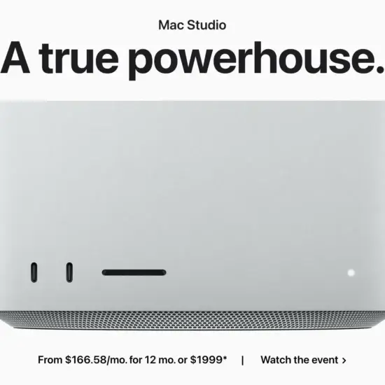 Apple Mac Studio deals