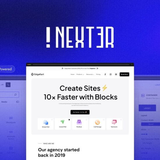 Nexter Blocks Black Friday Deal