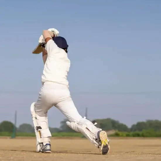 cricketer playing cricket pitch white dress test matches sportsperson hitting shot cricket ball jpg