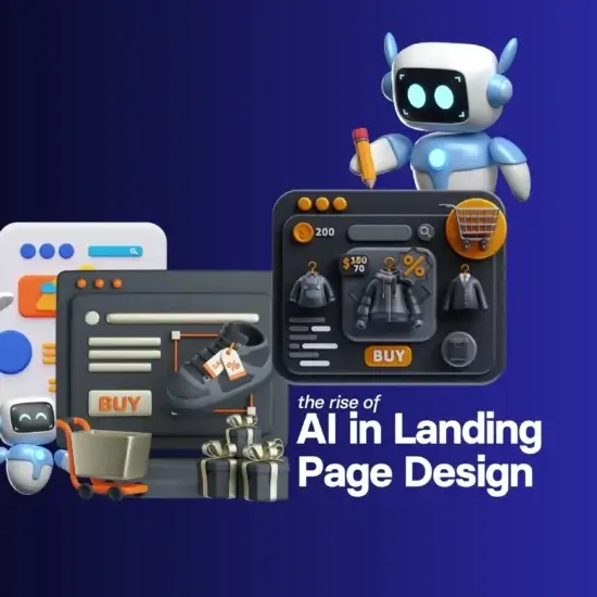 AI in Landing Page Design banner jpg