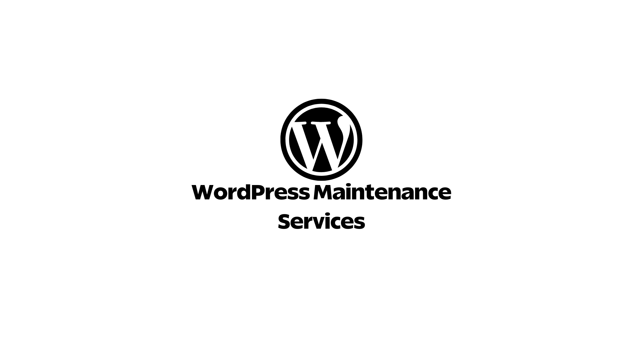 WordPress Maintenance Services