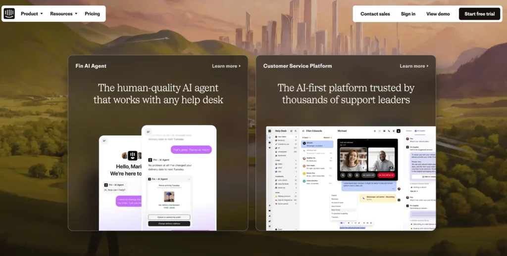 Intercom The best AI agent built on the best customer service platform
