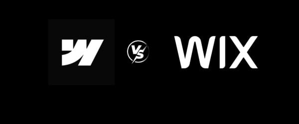 webflow vs wix Blog Banner