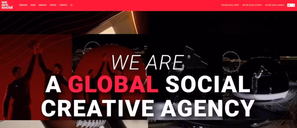 Creative Agency We Are Social UK2025