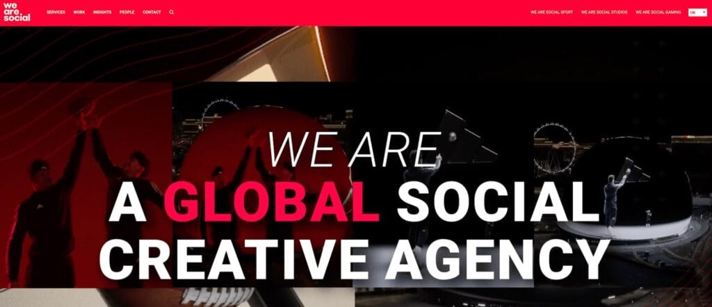 Creative Agency We Are Social UK2025
