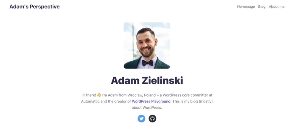 Adams Perspective – WordPress Playground and more2025