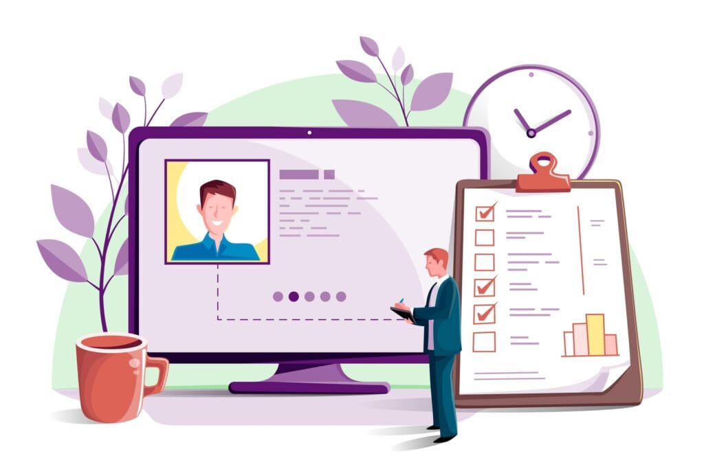 online job interview