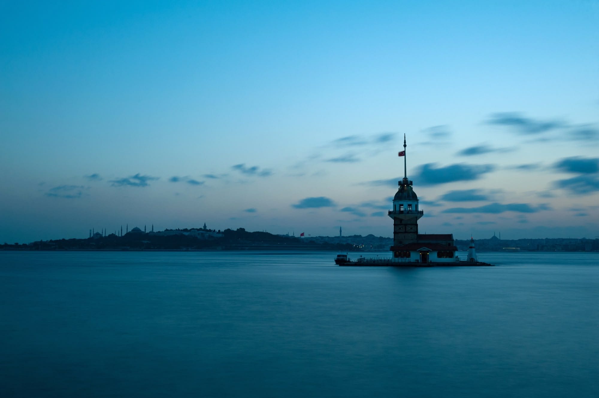 Shot of an anatolian park captured in the sunrise in turkey