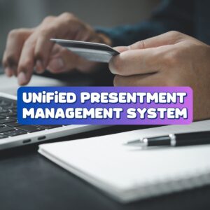 Hands using laptop and credit card