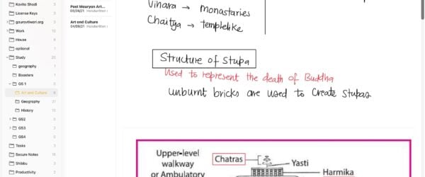 apple notes pencil notes