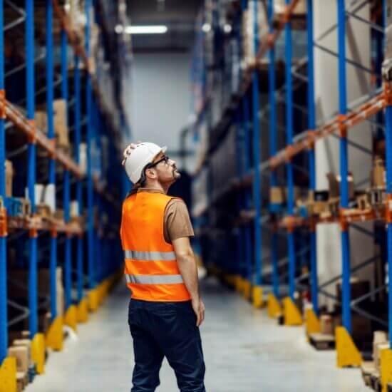 business adult factory male logistics manufacturing