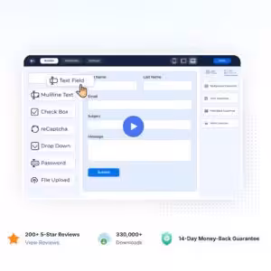 Bit Form Easiest Contact Form Builder Plugin for WordPress2025