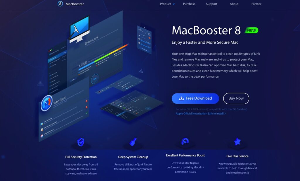 Clean Mac Malware and Speed Up Mac Download MacBooster 82025