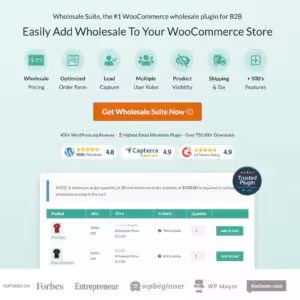 Wholesale Suite 1 WooCommerce Wholesale Plugin For B2B2025