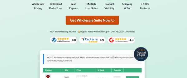 Wholesale Suite 1 WooCommerce Wholesale Plugin For B2B2025