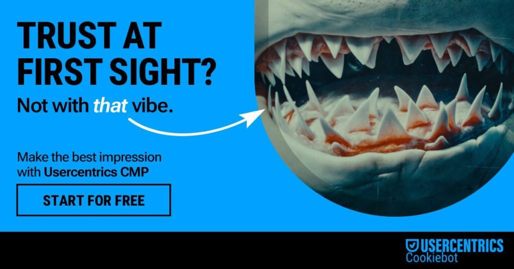 cookiebot trust banner