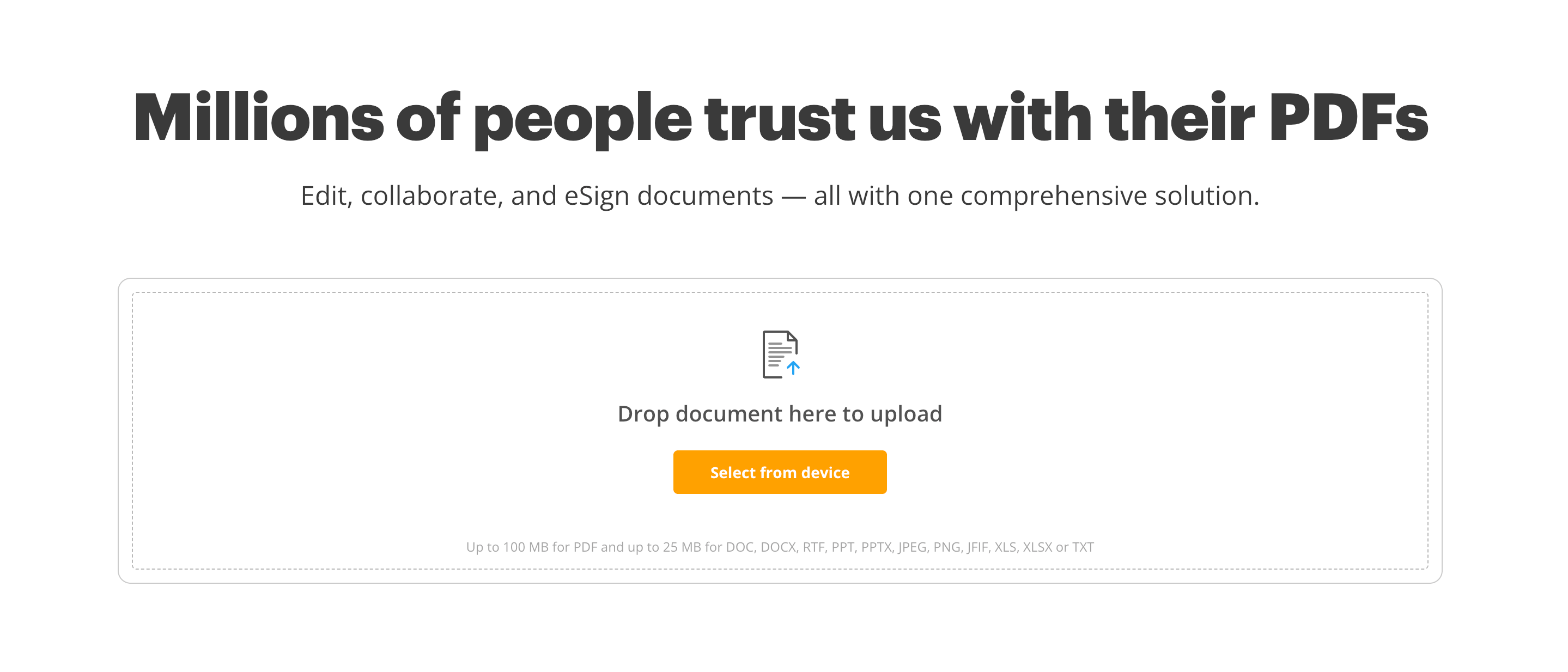 pdfFiller All in One PDF Editing Document Management Solution2025