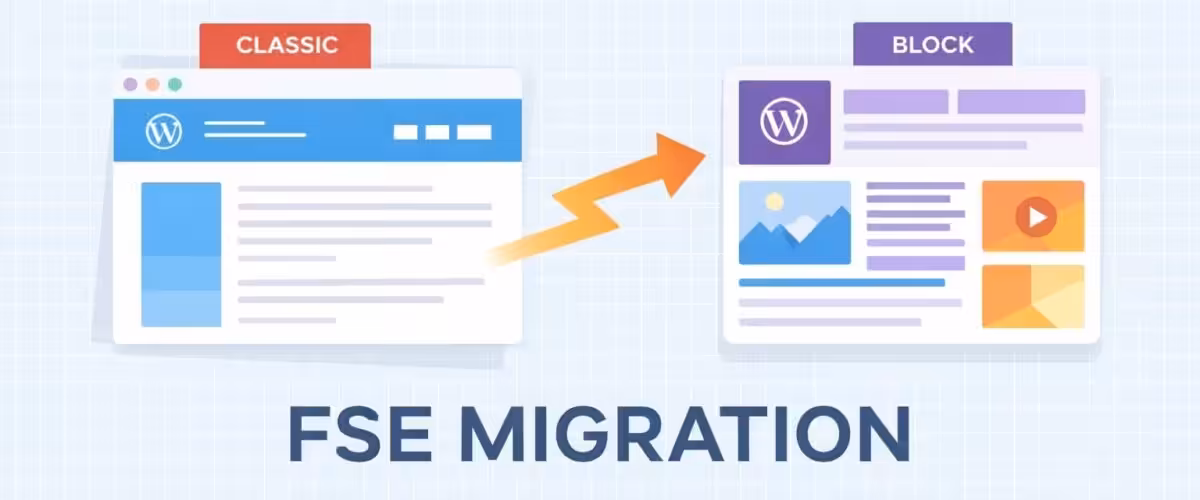 FSE Migration: Switch to Block Themes from Classic Themes