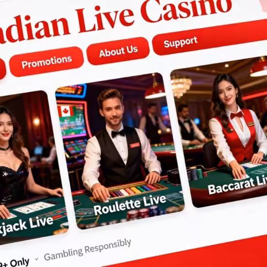 live casino website in canada